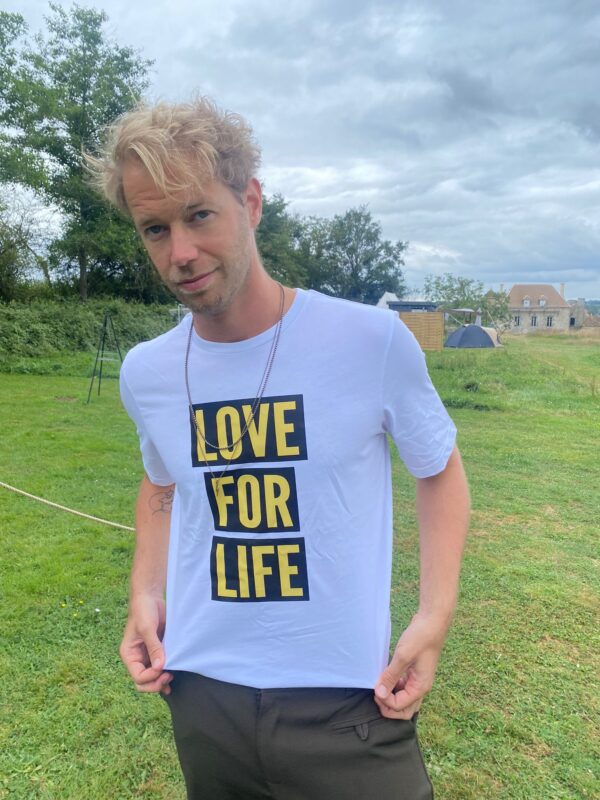 Love For Life T-shirt Wit (limited edition)