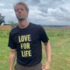 Love For Life T-shirt Zwart (limited edition) - Afbeelding 2