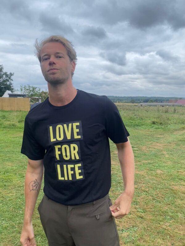 Love For Life T-shirt Zwart (limited edition)